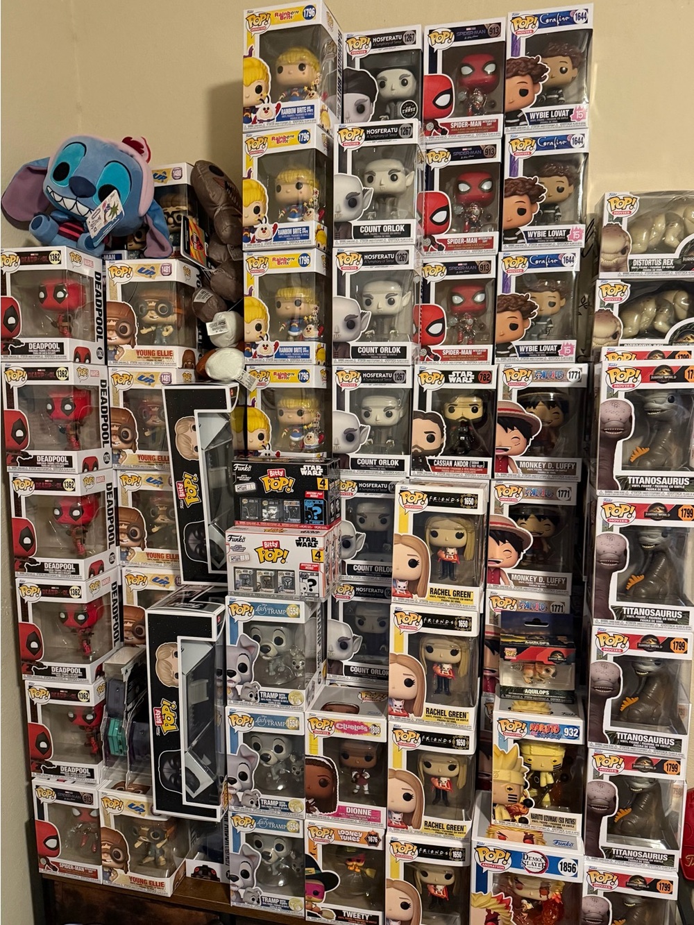 Funko Pop! Bulk Figure Collection, 120+, NWT